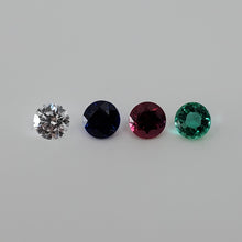 Load image into Gallery viewer, Gemstone Automatic [Red Ruby and Green Emerald]