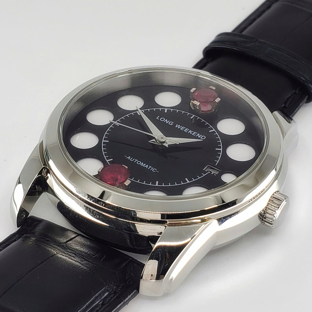 Gemstone Automatic [Two Red Ruby Stones]